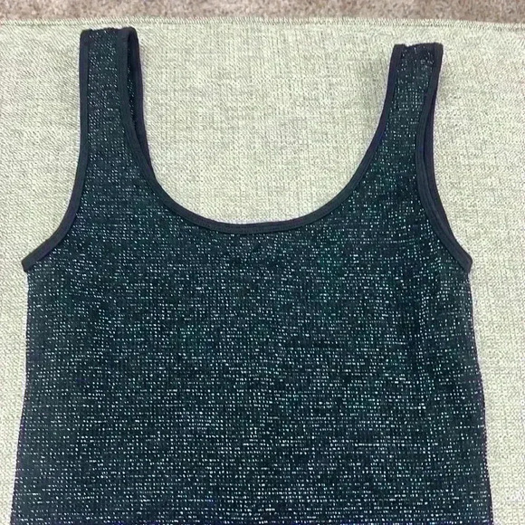 Zara Metallic Tank Dress - Picture 2 of 8